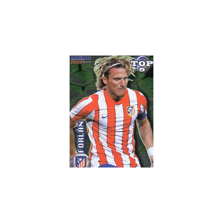 Forlan Top Verde Baja Atlético Madrid Las Fichas de la Liga 2012 Official Quiz Game Collection