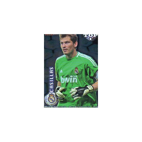 Casillas Top Azul Real Madrid 542 Las Fichas de la Liga 2012 Official Quiz Game Collection