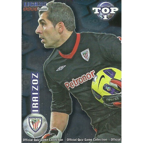 Gorka Iraizóz Top Azul Athletic Club 543 Las Fichas de la Liga 2012 Official Quiz Game Collection