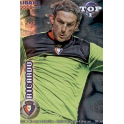 Ricardo Top Azul Osasuna 544 Las Fichas de la Liga 2012 Official Quiz Game Collection