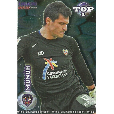 Munúa Top Azul Levante 548 Las Fichas de la Liga 2012 Official Quiz Game Collection