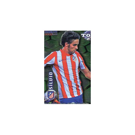 Sílvio Top Blue Atlético Madrid 554 Las Fichas de la Liga 2012 Official Quiz Game Collection