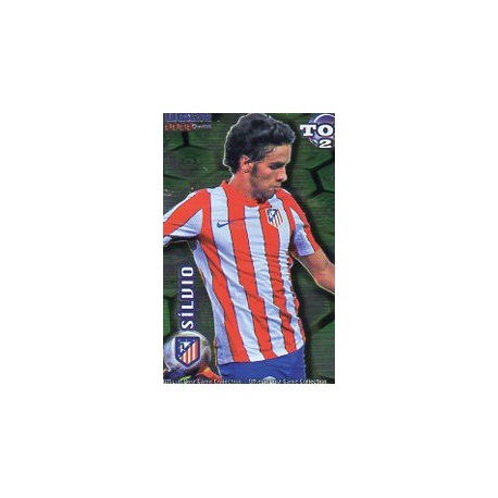 Sílvio Top Azul Atlético Madrid 554 Las Fichas de la Liga 2012 Official Quiz Game Collection