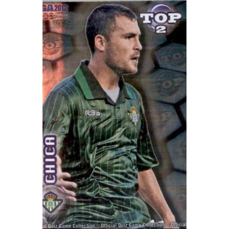 Chica Top Azul Betis 558 Las Fichas de la Liga 2012 Official Quiz Game Collection