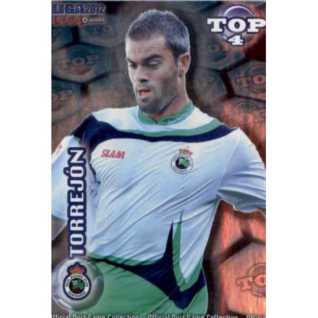 Marc Torrejón Top Azul Racing 564 Las Fichas de la Liga 2012 Official Quiz Game Collection