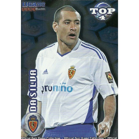 Da Silva Top Azul Zaragoza 565 Las Fichas de la Liga 2012 Official Quiz Game Collection