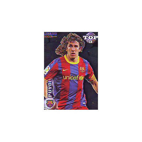Puyol Top Azul Barcelona 568 Las Fichas de la Liga 2012 Official Quiz Game Collection