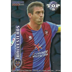 Ballesteros Top Azul Levante 572 Las Fichas de la Liga 2012 Official Quiz Game Collection