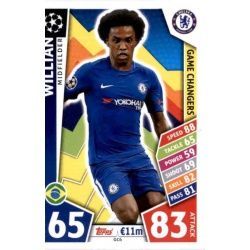 Willian Game Changers GC6 Match Attax Champions 2017-18