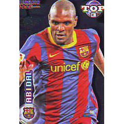 Abidal Top Azul Barcelona 577 Las Fichas de la Liga 2012 Official Quiz Game Collection