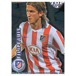 Filipe Luís Top Azul Atlético Madrid 581 Las Fichas de la Liga 2012 Official Quiz Game Collection