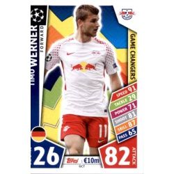 Timo Werner Game Changers GC7 Match Attax Champions 2017-18