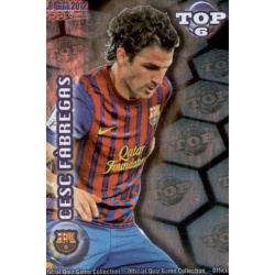 Cesc Fàbregas Top Azul Barcelona 586 Las Fichas de la Liga 2012 Official Quiz Game Collection