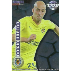Borja Valero Top Azul Villarreal 607 Las Fichas de la Liga 2012 Official Quiz Game Collection