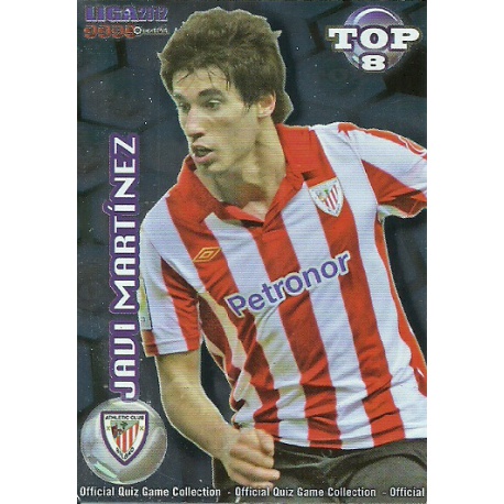 Javi Martínez Top Azul Athletic Club 608 Las Fichas de la Liga 2012 Official Quiz Game Collection