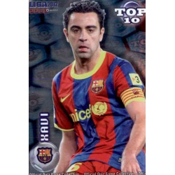 Xavi Top Blue Barcelona 613 Las Fichas de la Liga 2012 Official Quiz Game Collection