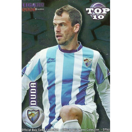 Duda Top Azul Málaga 619 Las Fichas de la Liga 2012 Official Quiz Game Collection