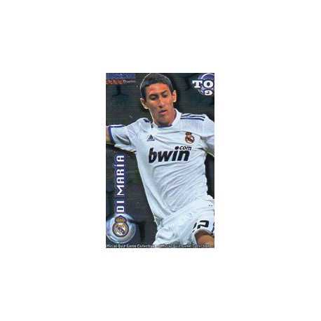 Di María Top Azul Real Madrid 623 Las Fichas de la Liga 2012 Official Quiz Game Collection