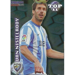 Van Nistelrooy Top Blue Málaga 636 Las Fichas de la Liga 2012 Official Quiz Game Collection
