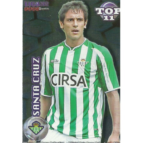 Santa Cruz Top Azul Betis 637 Las Fichas de la Liga 2012 Official Quiz Game Collection