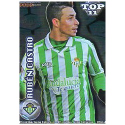 Rubén Castro Top Azul Betis 638 Las Fichas de la Liga 2012 Official Quiz Game Collection