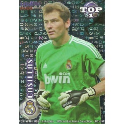 Casillas Top Blue Letters Real Madrid 542 Las Fichas de la Liga 2012 Official Quiz Game Collection