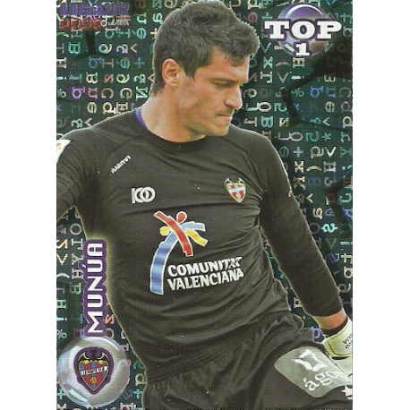 Munúa Top Azul Letras Levante 548 Las Fichas de la Liga 2012 Official Quiz Game Collection