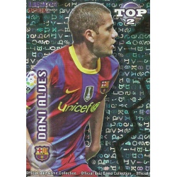 Dani Alves Top Blue Letters Barcelona 550 Las Fichas de la Liga 2012 Official Quiz Game Collection