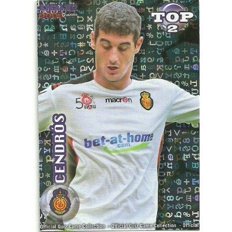 Cendrós Top Blue Letters Mallorca 557 Las Fichas de la Liga 2012 Official Quiz Game Collection