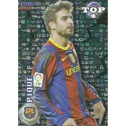 Piqué Top Blue Letters Barcelona 559 Las Fichas de la Liga 2012 Official Quiz Game Collection