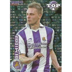Demidov Top Blue Letters Real Sociedad 562 Las Fichas de la Liga 2012 Official Quiz Game Collection