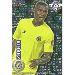 Zapata Top Blue Letters Villarreal 575 Las Fichas de la Liga 2012 Official Quiz Game Collection