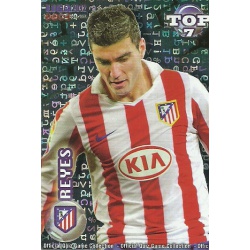 Reyes Top Blue Letters Atlético Madrid 599 Las Fichas de la Liga 2012 Official Quiz Game Collection