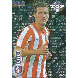 Gabi Top Blue Letters Atlético Madrid 611 Las Fichas de la Liga 2012 Official Quiz Game Collection