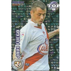 Javi Fuego Top Blue Letters Rayo Vallecano 612 Las Fichas de la Liga 2012 Official Quiz Game Collection
