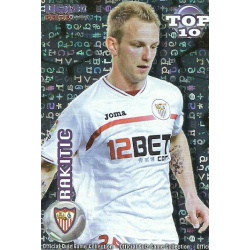 Rakitic Top Blue Letters Sevilla 616 Las Fichas de la Liga 2012 Official Quiz Game Collection