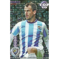 Duda Top Blue Letters Málaga 619 Las Fichas de la Liga 2012 Official Quiz Game Collection