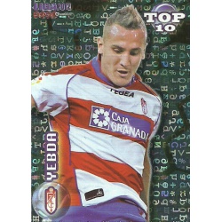 Yebda Top Blue Letters Granada 621 Las Fichas de la Liga 2012 Official Quiz Game Collection
