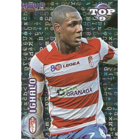 Ighalo Top Blue Letters Granada 630 Las Fichas de la Liga 2012 Official Quiz Game Collection