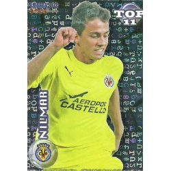Nilmar Top Blue Letters Villarreal 632 Las Fichas de la Liga 2012 Official Quiz Game Collection