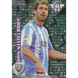 Van Nistelrooy Top Azul Letras Málaga 636 Las Fichas de la Liga 2012 Official Quiz Game Collection