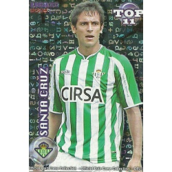 Santa Cruz Top Blue Letters Betis 637 Las Fichas de la Liga 2012 Official Quiz Game Collection
