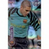 Víctor Valdés Top Azul Rayas Horizontales Barcelona 541 Las Fichas de la Liga 2012 Official Quiz Game Collection