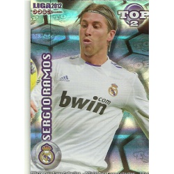 Sergio Ramos Top Blue Horizontal Stripes Real Madrid 551 Las Fichas de la Liga 2012 Official Quiz Game Collection