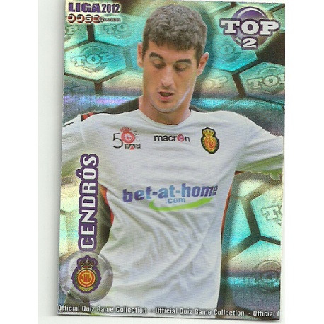 Cendrós Top Blue Horizontal Stripes Mallorca 557 Las Fichas de la Liga 2012 Official Quiz Game Collection