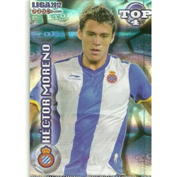 Héctor Moreno Top Blue Horizontal Stripes Espanyol 561 Las Fichas de la Liga 2012 Official Quiz Game Collection