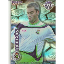 Marc Torrejón Top Blue Horizontal Stripes Racing 564 Las Fichas de la Liga 2012 Official Quiz Game Collection