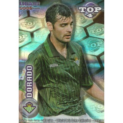Dorado Top Blue Horizontal Stripes Betis 566 Las Fichas de la Liga 2012 Official Quiz Game Collection
