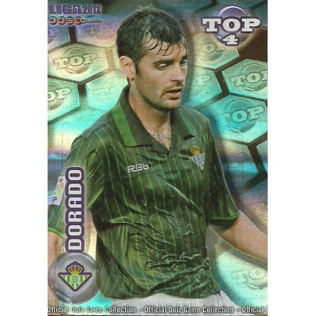Dorado Top Blue Horizontal Stripes Betis 566 Las Fichas de la Liga 2012 Official Quiz Game Collection