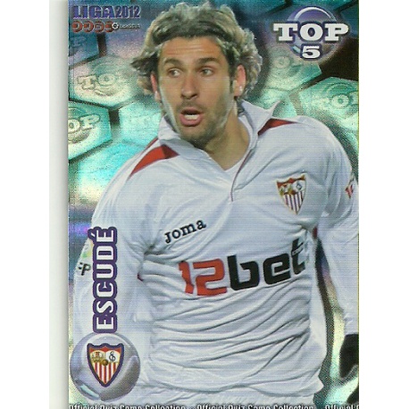 Escudé Top Blue Horizontal Stripes Sevilla 570 Las Fichas de la Liga 2012 Official Quiz Game Collection